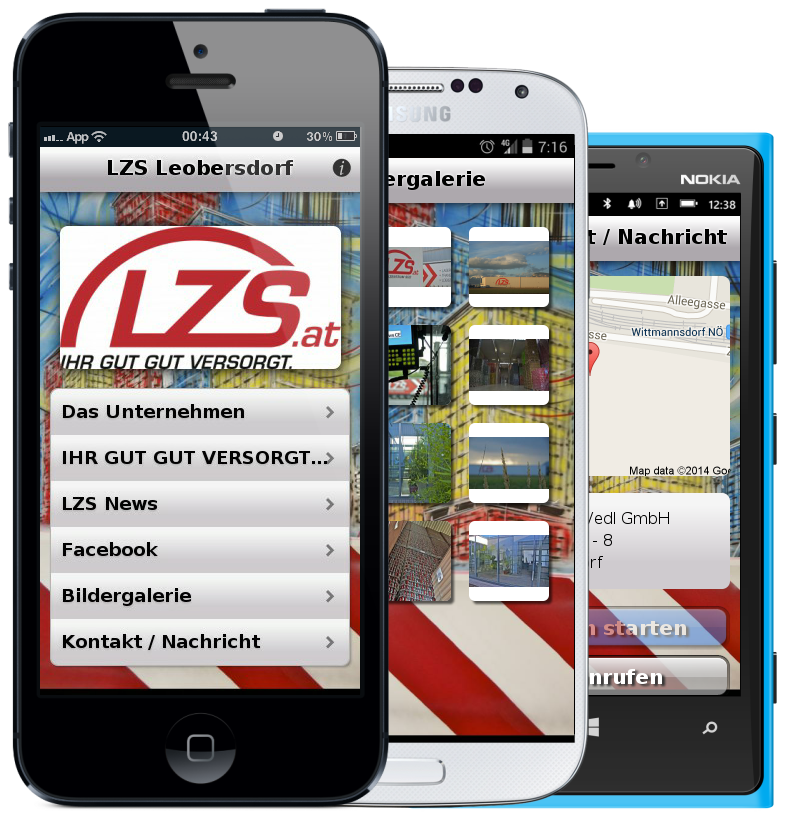 Die mobile App wird aktuell nur unter iPhone, iPod touch und Android unterstützt. Weitere Geräte werden folgen.